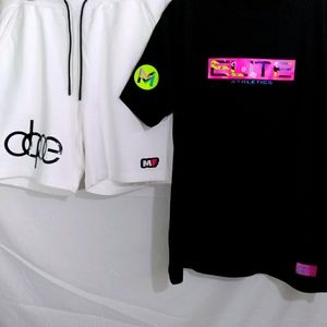 Kingoffashion fleece shorts and Elite tee-shirt